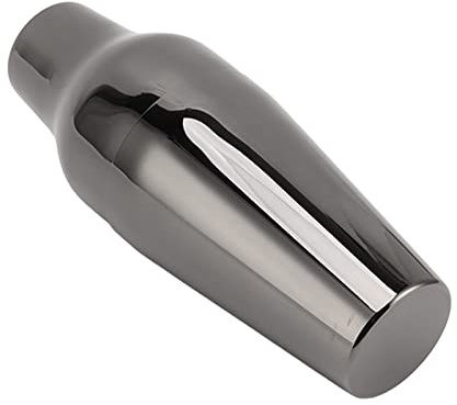 Yctze Acero Inoxidable de Primera calidad: Mezclador Francés de 2 Secciones, Hogar, Bar, Camping, Picnic y fiestas: Diseño Duradero, Limpio y Resistente Al óxido (negro deslumbrante)