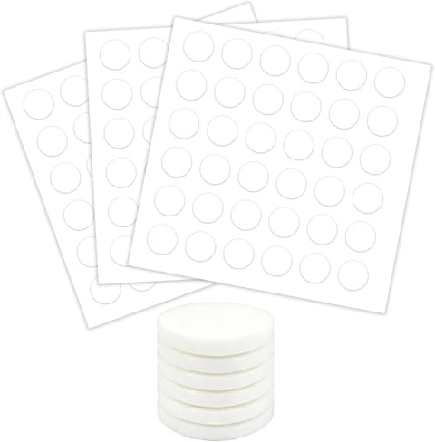 150 stycken filtglidare, självhäftande, 20 mm, rund, tunn, 2 mm tjock filtglidare för stolar och möbelglidare, golvskydd, set, svarta stolsglider för parkett, laminat och kakel mot repor och buller