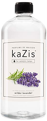 KAZIS® Lavendel I 1 Liter I Für jede katalytische Lampe I 1000 ml I Raum-Duft