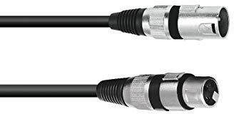 PSSO Lautsprecherkabel XLR 2x2,5 10m sw | Hochwertiges Lautsprecherkabel