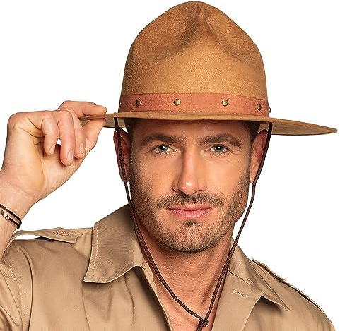 Boland 33000 - Hut Ranger, Cowboy, Safari, Forscher, Schatzsucher, Sonnenhut, Sheriff, Mottoparty, Karneval