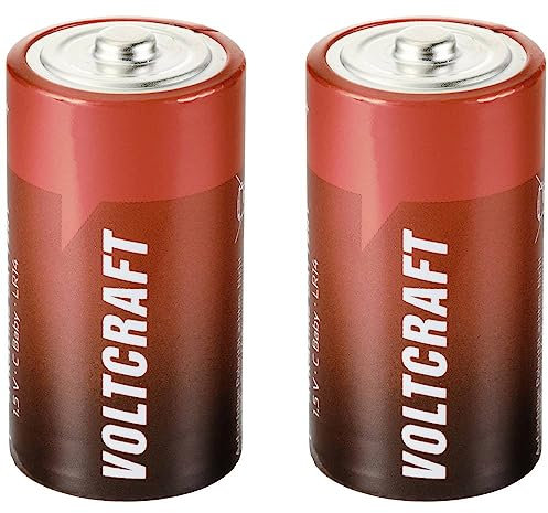 VOLTCRAFT Industrial LR14 Baby (C)-Batterie Alkali-Mangan 7500 mAh 1.5V 2St.