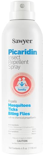 Sawyer Products SP874 Picaridin Insect Repellent Spray, 20% Picaridin, 4-Ounce, 1-Pack