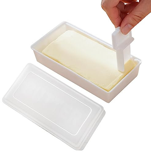 Ristyur Burriera con coperchio, contenitore multifunzione per burro e formaggio, accessorio da cucina per tavolo, sala da pranzo