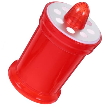 CAXUSD Cylindrical Electric Candle Lantern with Church Cross Led Battery-Powered Grave Light for Memorials Outdoor Garden Decoration Gentle Glow for Cemeteries and Courtyards