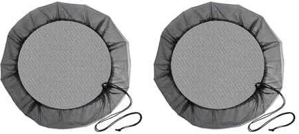 Water Barrel Mesh Cover Mesh Cover Net for Rain Barrels Garden Water Collection Buckets Tank Raindrop Harvesting Tool Anti-Mosquito Anti-insect Net(2PCS)