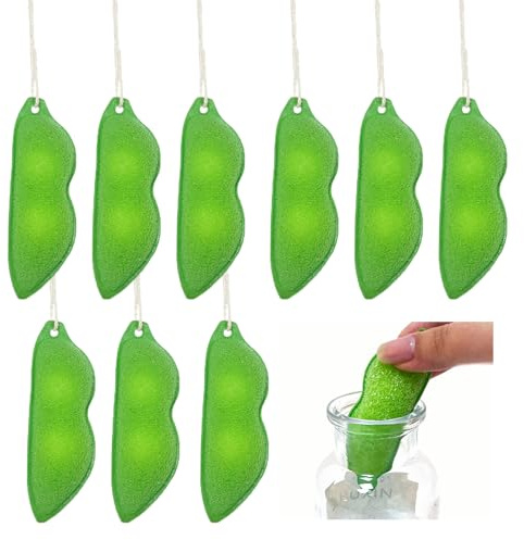 9 Stück Reinigungsperlen für Flaschen, yisight Magic Beans Reinigungsperlen, Beans Flaschenreiniger, Reinigungskugeln für Glasflaschen, für Die Innenreinigung Von Flaschen