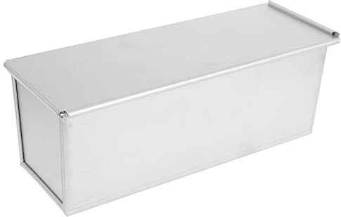 PRETYZOOM Molde Para Pan De Sándwich Metálico Antiadherente Tapa, Reutilizable, 750g, Para Hornear Tostadas y Pan Casero, Herramienta De Cocina Portátil Para Uso Doméstico y Profesional