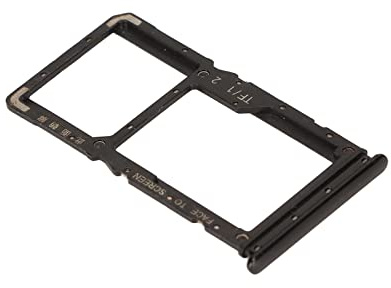 Brrnoo SIM -korthållare, SIM -kortfack Set Plastic Card spårhållare Byte 1 Pack korthållare med Tray Opener Pins, kortadapter med Kortstift och Borste för Not 7 (Svart)