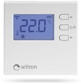 Seitron termostato digitale wireless multifunzionale TRD02B