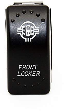 LED-Mafia Differenzial Sperre vorn - Front Locker JJ40 - Symbol Kippschalter Wippschalter Schalter Auto Boot KFZ LKW Licht 12V 24V