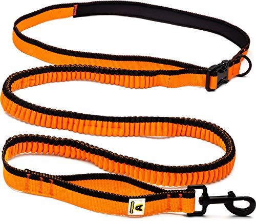 Hundefreund Guinzaglio Mani Libere - Elastico Extra Leggero per Cani di Taglia Media e Grande per Correre | Fotografare | Spingere un Passeggino | Fare Escursioni