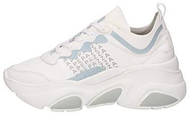 Apepazza Laced Chunky Sneakers White, Bianco, 40