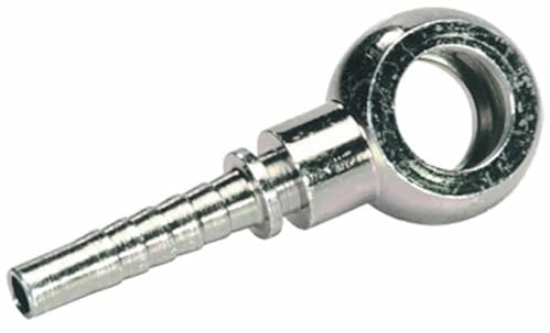 AMA Verbindungsstück Banjo, geriffelt, 3/8 Zoll x 3/8 Zoll (4 Stück)