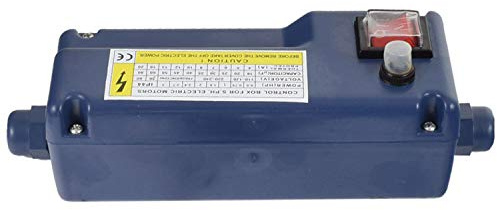 Agora-Tec® Motorschutz schalter box blau 25µF 5A für Tiefbrunnenpumpe