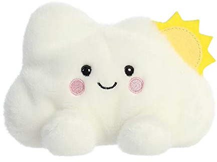 Aurora, 33576, Palm Pals Summer Cloud 5In, Soft Toy, White