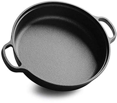 ZAANU Sartén Profunda, sartén Sartén Sartén Sartén de Acero Inoxidable adherida Sartén Antiadherente Sartén antiarañazos Adecuada para Uso en la Cocina (Negro, 35x35 cm) (Negro 28x28 cm)