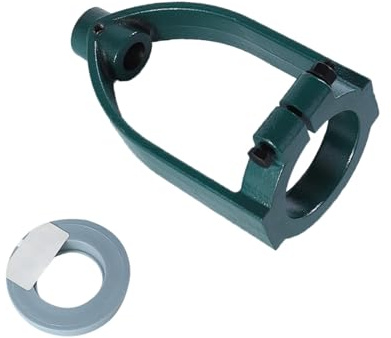 OSALADI Bench Drill Mortising Attachment Iron Material for Tenon Conversion with 65-40 Reducer Sleeve Simple to Disassemble and Deform-resistant Tool for Woodworking and Bench Drill Use