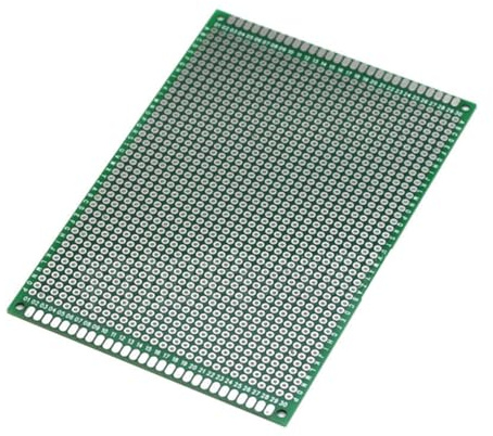 Veemoon 30pcs Diy Soldering Practice Kit Pcb Board Kit Protoboard Solder Board Circuit Breadboard