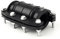 Morsetto per Riparazione Tubi, 20mm di Diametro Morsetto per Tubo di Scarico con 8 Dadi 8 Viti 16 Rondelle Supporto per Tubi Idraulici per Tubi in Plastica e Metallo da 19-21mm