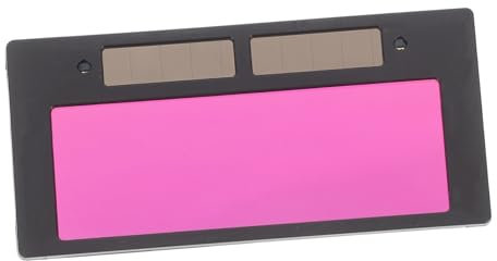 iplusmile Auto Darkening Welding Helmet Lens 108x50mm Small Size Solar Powered Liquid Crystal Welding Mask Replacement Lens for Welder Safety Protection