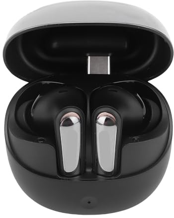 Oreilet Écouteurs de Jeu sans Fil, Faible Latence 2,4 GHz Bluetooth 5.3 Double Mode avec Micro ENC pour Téléphone Tablette Ordinateur Portable PC Console de Jeu VR (Black)