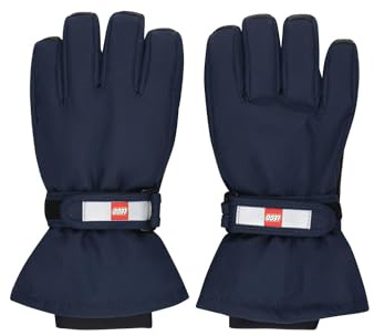 Kabooki Unisex Kinder Lwatlin - Lego Tec Fingerhandschuhe Ohne Clip Play Winter-Handschuhe (1er Pack)