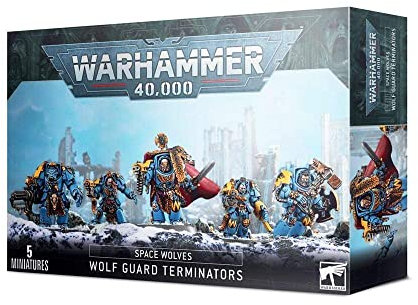 Games Workshop Wolf Guard Terminators - Space Wolves - Warhammer 40K