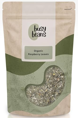 Organic Raspberry Leaf Tea - Certified Organic - by Busy Beans Organic (100g)