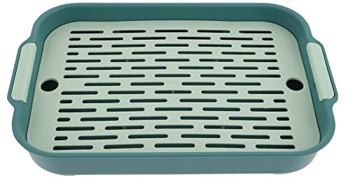 Scicalife Kaninchen Toilette Ecktoilette Kleintier Toilette Haustier Töpfchen pet pan Hamster Toilette Kleintiere Trainer Katzentoilette kleines Katzenklo Box für Meerschweinchen Frettchen