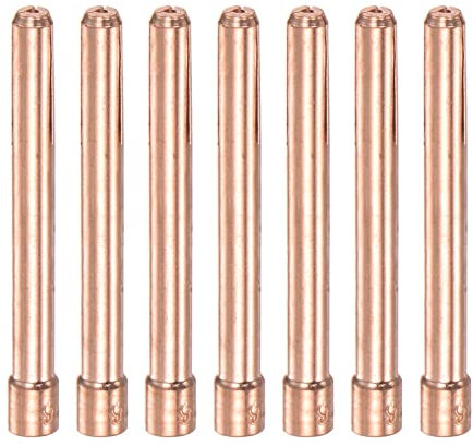 sourcing map 10Stk. TIG Spannzange 1,6x50mm Hubzange Wolframelektrode Spannzangenspitzen