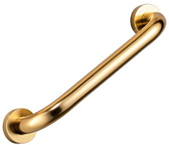 Free Punch Barrierefreiheit Armlehne Badewanne Treppe Rutschfester Haltegriff Badezimmersicherheit Antistatischer antibakterieller Haltegriff Wandmontierter Haltegriff (Farbe: Gold)