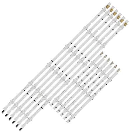 VOLDO 12 Teile/satz Led-hintergrundbeleuchtung Streifen Fit for Samsung LED TV UE48H6400 UE48H6200AK BN96-30453A BN96-30454A D4GE-480DCA-R3 D4GE-480DCB-R3