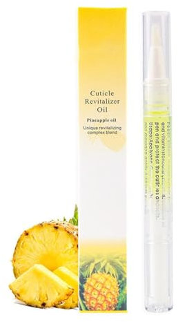 Penne a olio per cuticole per la cura delle unghie, Penna a olio rivitalizzante per cuticole con spazzola morbida, Olio per cuticole per prevenire la rottura e la secchezza delle unghie (L, 2ML)
