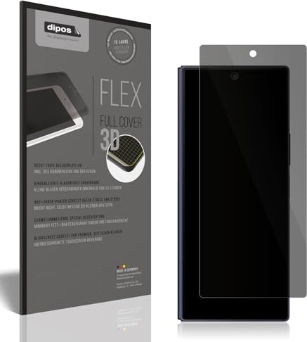 dipos FLEX Blickschutzfolie für Samsung Galaxy Z Fold 6 Front-Display | Privacy Displayschutz matt, 2-Wege Sichtschutz, Full Cover, selbstheilend, blasenfrei, Fingerprint-kompatibel, selbstklebend