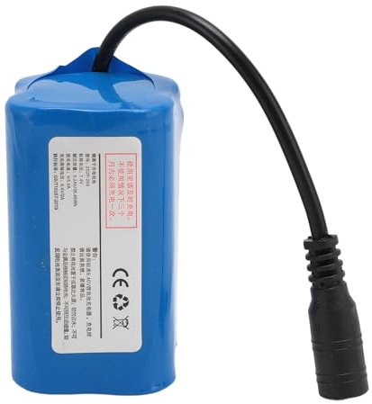 RC-Nistbootbatterie, Wiederaufladbare 5200-mAh-7,4-V-Lithiumbatterie, Ersatzbatterie mit Hoher Kapazität für RC-Boote
