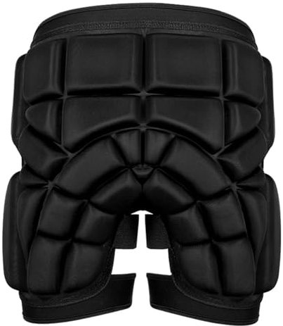 GSJNHY Gepolsterte Ski Schutzhosen Verdickter Ski-Skate-Hüftschutz for Erwachsene und Kinder, Anti-Fall-Hüftschutzpolster, Outdoor-Sportarten, Skaten, schützende, hüftgepolsterte Shorts(L)