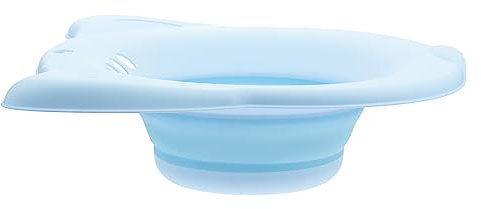WATIIFUFU Klappbare Badewanne Sitzbadewanne Toiletteneinsatz Haushaltspflegebecken Weibliches Accessoire Sitzbecken Professionelles Design