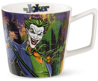 Egan Mug Collezione Warner Bros Dc. Mug in New Bone China di Colore Multicolor con Joker. La refernza è 117001
