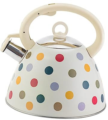 YIHANSS 1pc Buzzing Kettle Chinese Teapot Electric Kettle Tea Pot Coffee Pot for Camping Boiling Water Kettle Stovetop Teapot Whistling Tea Pot Colorful Household Teapot Colorful Kettle 3