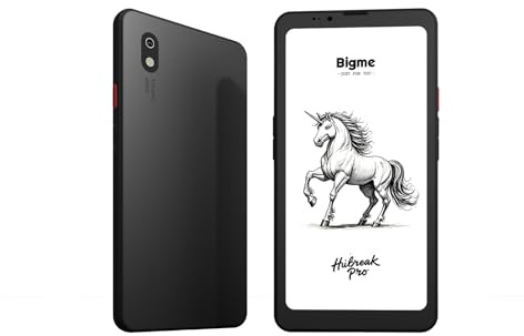 Bigme HiBreak Pro 6.13 Epaper Cell Phone 8+256 GB Android 14 OS Smart Phone,5G Dual SIM, GPS, Black
