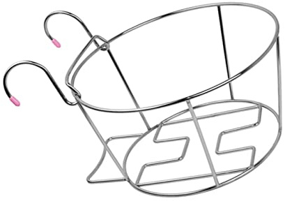 Abaodam Handrail Planter Holder Flowerpot Shelf for Balcony Space-saving Bonsai Hanging Bracket Easy Watering Plant Pot Stand