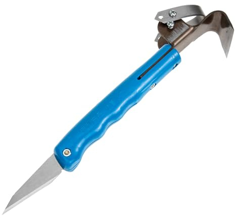 Toyvian Strumento per Scorticare Corteccia Alberi da Giardino Raschietto Multifunzione con Bordi Lisci e Design Ergonomico per Potatura e Lavori di Orto e Grafting Resistente e Facile da