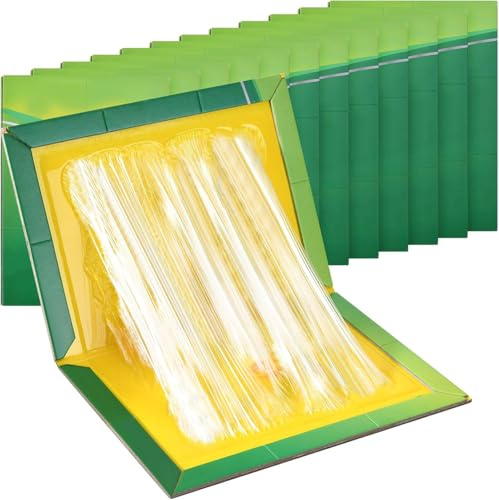 Piège à Souris Puissant 6 Pièces, Carton Épaissi 135g, Plaque Collante Anti Rongeur Efficace, Attrape Souris Non Toxique pour Intérieur Extérieur Cuisine Garage