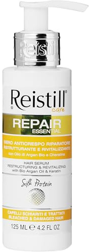 Reistill Repair Essential Anti-Frizz Serum – Intensives, pflegendes und glättendes Serum – Haarserum mit Keratin, Arganöl und Vitamin E – Serum für blondiertes und strapaziertes Haar – 125 ml