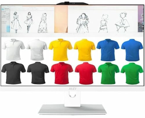 MSI Modern AM242TP AIO Desktop: 23.8 FHD, Intel Core 7-150U, 32GB Memory, 1TB M.2 NVMe SSD, Windows 11 Home: White 1M-1094US