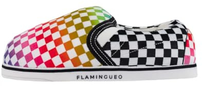 Flamingueo Pantofole Sneakers - Ciabatte Donna Invernali, Pantofole Uomo, Unisex, Ciabatte Invernali Uomo, Regali Divertenti, Taglia Unica