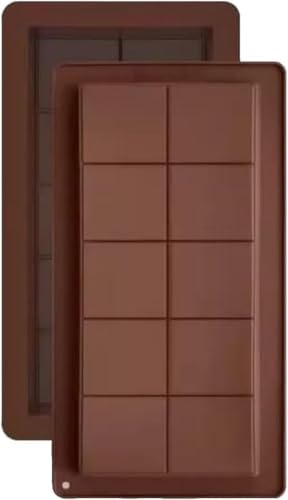 Schokoladenform Silikon, Dubai Schokolade Silikonform, Extra Tief Schokoladenform Silikon für Schokolade Praline Süßigkeiten (Stück 1)