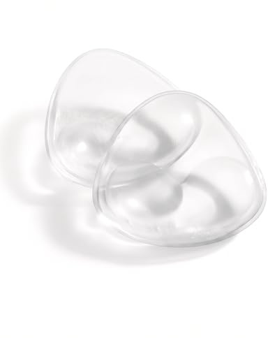 HAPZUR Imbottitura Reggiseno Silicone Triangolare Push Up Adesiva, Seno Finto per Aumentare Volume, Coppe Invisibili per Abiti e Costumi da Bagno.