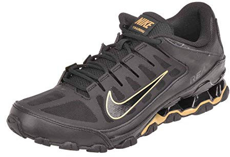 Nike Nike Reax 8 Tr Mesh, Men's Gymnastics Shoes, Black (Black/Mtlc Gold/Black 020), 9 UK (44 EU)